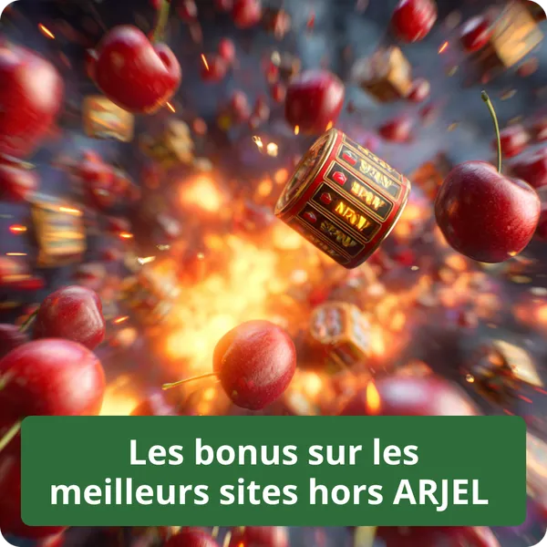 Les bonus sur les meilleurs sites hors ARJEL